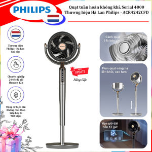 Quạt tuần hoàn không khí Serial 4000 động cơ biến tần cao cấp. Thương hiệu Hà Lan nổi tiếng Philips - ACR4242CFD - HÀNG CHÍNH HÃNG