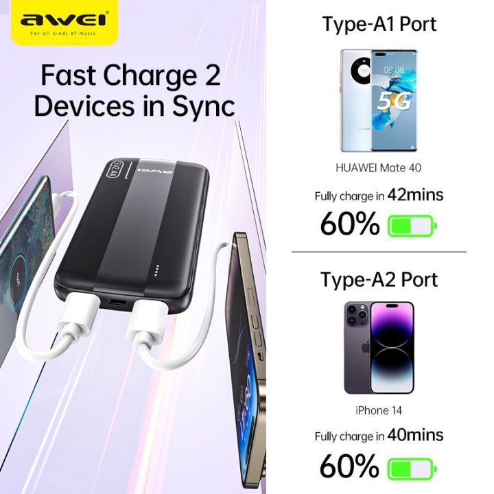 CCC%20Awei%20P53K%20High-capacity%20power%20bank%2010000mah%20compact%20ultra-thin%20ultra-light%20power%20bank%202%20charging%20ports%20in%202%20charging%20port%20good%20quality%20high-end%20battery%20core%20included%203C%20Battery%20Can%20be%20taken%20on%20the%20plane%20-%20Image%204