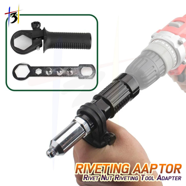 (VARIATION) Riveter Drill Rivet Machine Electric Rivet Nut Riveting