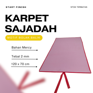KARPET SAJADAH /KARPET BENTOL POLOS / MATRAS LANTAI / ALAS SAJADAH UK. 70x120