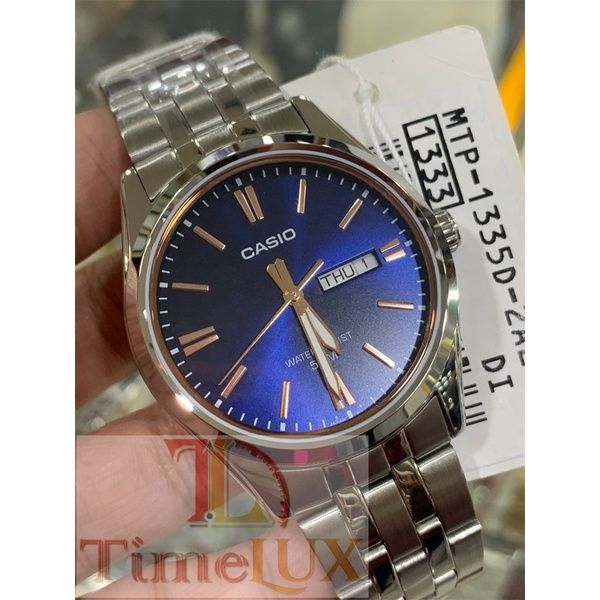 CASIO MENS SILVER MTP 1335D 2A2 | Lazada PH