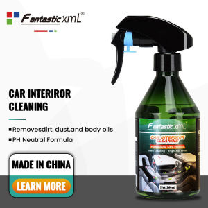 Car interior cleaner foam cleaner  Professional Auto Detailing Spray for Fabrics Leather & Dash Safe & Effective Formula