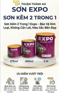 #THUANTHANHAG Sơn KẼM BÓNG 2in1 EXPO (375ml và 650ml)