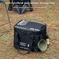 [BONDRE9]Portable 20L Camping Cookware Bag with Removable Dividers, Perfect for Organizing Your Outdoor Cooking Gear and Utensils. 