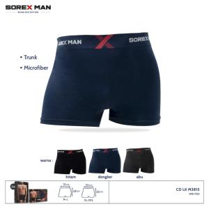 SOREX MAN | CD Celana Dalam Boxer Pria Seamless Microfiber / Dalaman Cowo Super adem M 3815