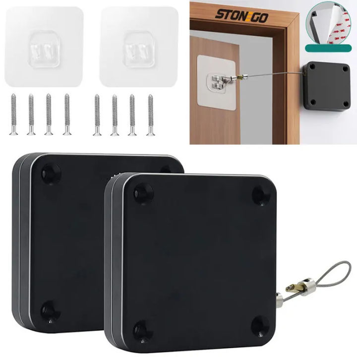 STONEGO Nopunch Automatic Closers Door and Window Sliding with Steel