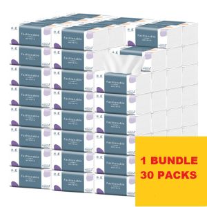 Combo Deals❤️30/60 Packs(1 Box) 44 Pulls 5 Ply Soft Facial Tissue Paper Wood Pulp High Quality High Absorbent Tissue