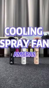 High-Speed ​​Handheld Spray Fan Mini Ultralight Portable Kipas 6000mAh LED Smart Screen
