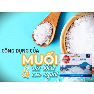 Muối Ít Natri Salt Diet Us 100g – Muối Healthy Thay Thế Muối Thường Tốt Cho Tim Mạch & Ăn Kiêng