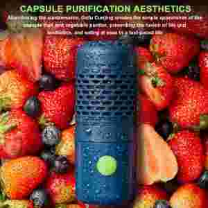 RCYAGO Máy lọc rau quả và trái cây dạng viên nang RCYAGO Máy làm sạch nguyên liệu thực phẩm Máy rửa tiệt trùng cô đặc Máy rửa khử độc thực phẩm