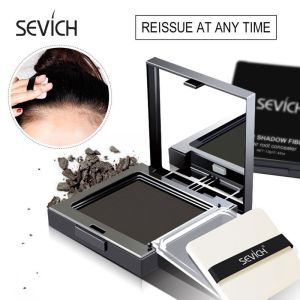 Sevich 3 warna serbuk Concealer rambut pengukuhan kalis air coklat tua pembayang mata liputan segera 12g