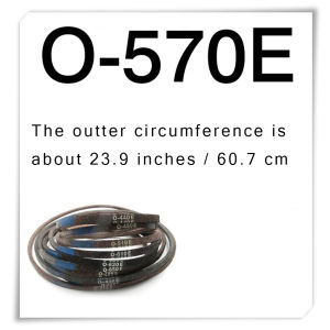 O-474E O-560E O-570E O-590E O-660E O-type Triangle Belt for Washing Machine Automatic