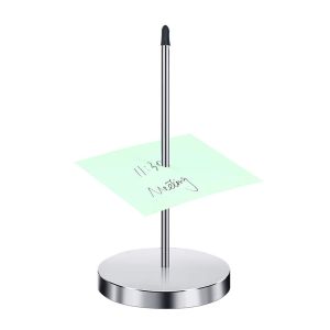 Stainless Steel Straight Rod Paper Memo Holder Spike Stick For Bill Receipt Kitchen Accessories