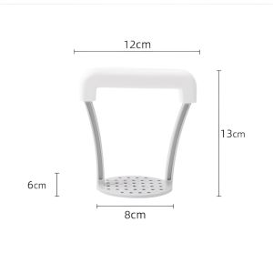 Potato Masher Multi Functional Potato Press Ricer Manual Masher for Smooth Mashed Potatoes Vegetables for Effortless Pressing