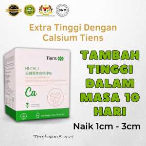 [READY STOCK] Ubat Tinggi Peninggi Badan Original Malaysia Lulus KKM Height Up Supplement Calsium Supplement Tiens Product