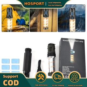 【HOSPORT】Rechargeable Outdoor Lantern with Mosquito Repeller 3 in 1 Camping Light for Nighttime Outdoor Use