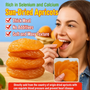 【0 Additives】Sweet And Sour Pitted Dried Apricots/Seedless Dried Fruit/Fresh Premium Dried Aprico/Vitamin Supplement Dried Fruit/Office Nuts &amp Snacks / Breakfast Or Meal Replacement Dried Fruit无核红杏干