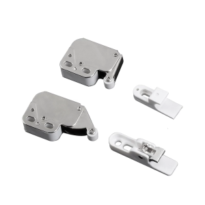 Cabinet Push Open Latches Touch Latches Push to Open Catches Lock Rebound Self Locking Device for Cabinet Drawer