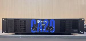 KYTAS CA20 Dual Channel Power Amplifier 1500W 8 Ohms with 44 Japanese Transistors for DJ Live KTV