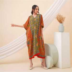 BSN Encim Baju Kelawar Lengan Pendek Batik Cotton Rayon Casual Wear Baju Tidur