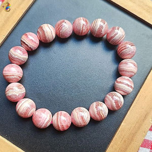 Collection Grade Laced Rhodochrosite Bracelet