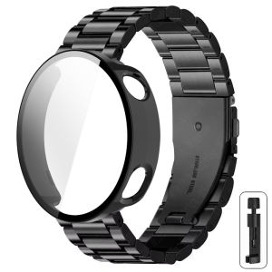 Stainless Steel Strap+Glass Case For Xiaomi Watch S4 41mm Cases Metal Band For Xiaomi Watch S4 41mm Accessories