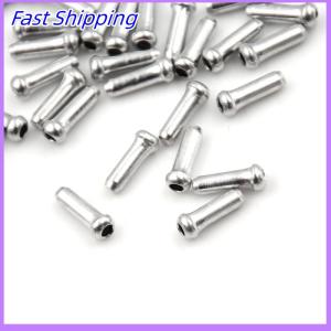 🔥🔥🔥kangsiwen 100pcs Aluminum Bicycle Brake Shifter Inner Cable Tip Wire End Caps Crimp