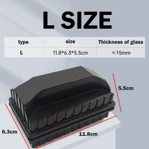 Aquarium magnetic cleaning brush  double-sided cleaning fish tank glass easy clean fish tank Internal and external cleaning