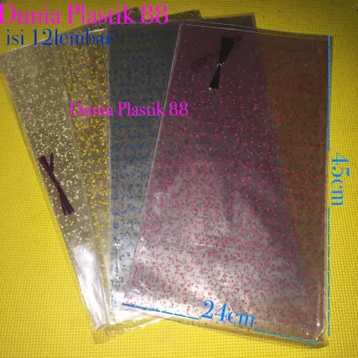 Isi12pcs OPP BINTANG 22x45CM 24x45cm 28x45cm kantong plastik OPP ULTAH POLOS bintang ulang tahun ultah birtday parcel pacel souvenir