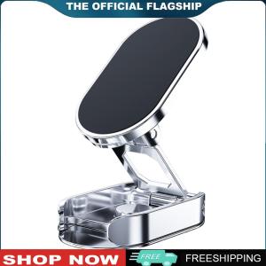 [TOPACE MALL]Magnetic Folding Mobile Phone Stand 720  Rotatable Car Phone Holder Smartphone Mobile Stand for Car Dashboard