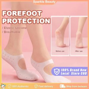 Silicone Gel Solid Thin Gel Heel Socks Cracked Foot Skin Care Protector Foot Cover Foot Protector Silicon Gel Spa Socks