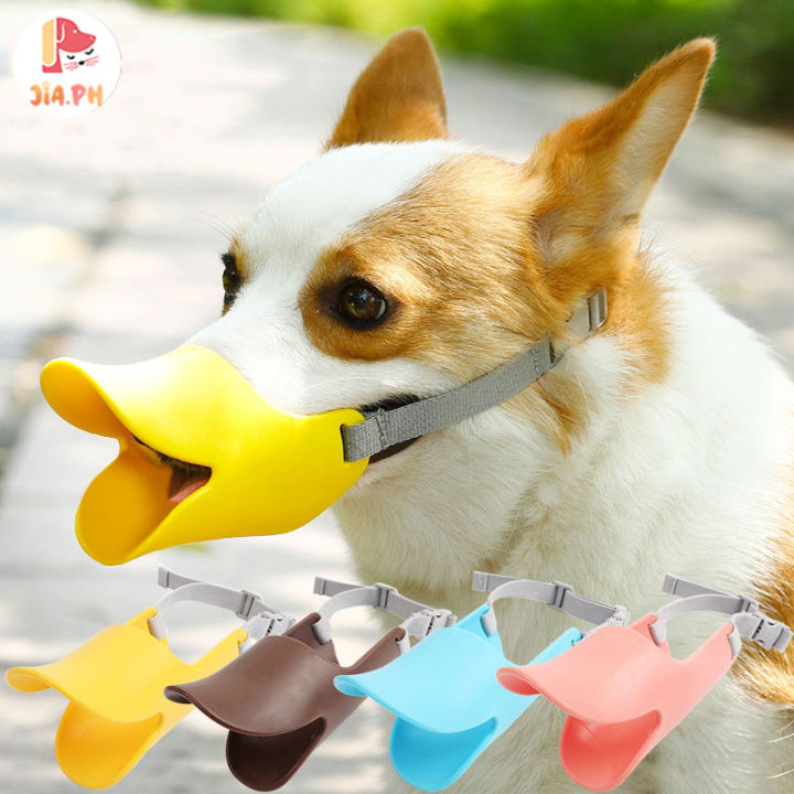 Dog mouth Cover Duck bill Sleeve Muzzle Dog Muzzle Sets Anti bite Anti barking Mouth Puppy Lazada PH