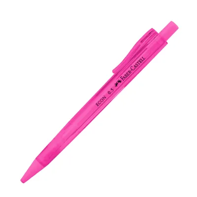 Faber-Castell ECON 0.5 Mechanical Pencil Blister Card Pink (12134201PI)