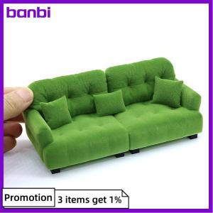 banbi Dollhouse mô phỏng đổ xô sofa mô hình Dollhouse mini phòng khách đồ nội thất trang trí phụ kiện giả vờ chơi đồ chơi