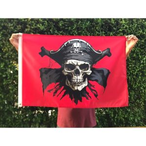 ธงวินเทจตกแต่งสไตล์ย้อนยุค รุ่นโจรสลัด ขนาด60x90ซม. เลือกลายที่ตัวเลือกสินค้า