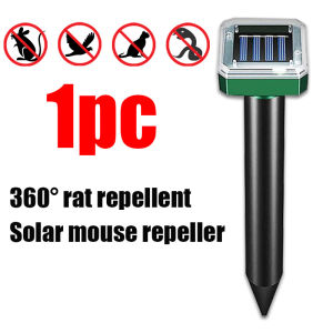 No rat within 5000m solar powered rat repeller Outdoor Ultrasonic Animals Solar Repellent Ultrasonic Pest Repelle Solar Snake Repellent for Outdoors