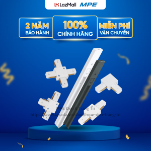 Phụ kiện đèn MPE thanh ray chiếu điểm trắng/đen TR2 1m thanh nối L X I T chính hãng