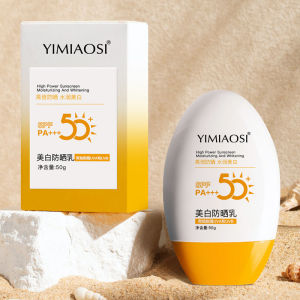 ครีมกันแดด SPF50+++ ให้ความชุ่มชื้น เนื้อบางเบา ป้องกันรังสีอัลตราไวโอเลต กันน้ำและกันเหงื่อ