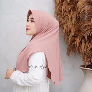 𝗛𝗮𝗻𝗵𝗮𝗻 𝗛𝗶𝗷𝗮𝗯 - Daily Hani Instan Ped Oval (Hijab Instan Jersey Premium)