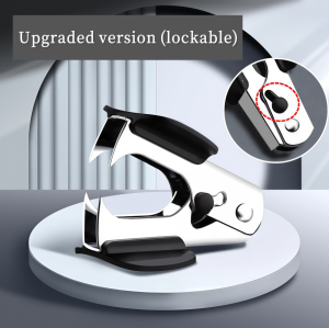 Staple Remover High-quality Metal Remover Stationary with safety lock Pick up Stapler for Convenience School Supplies