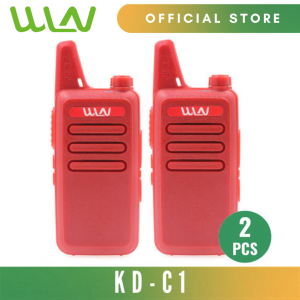 WLN KD-C1 5W 16 Channel UHF 400-470MHz Two-Way Walkie Talkie Radio- SET OF 2
