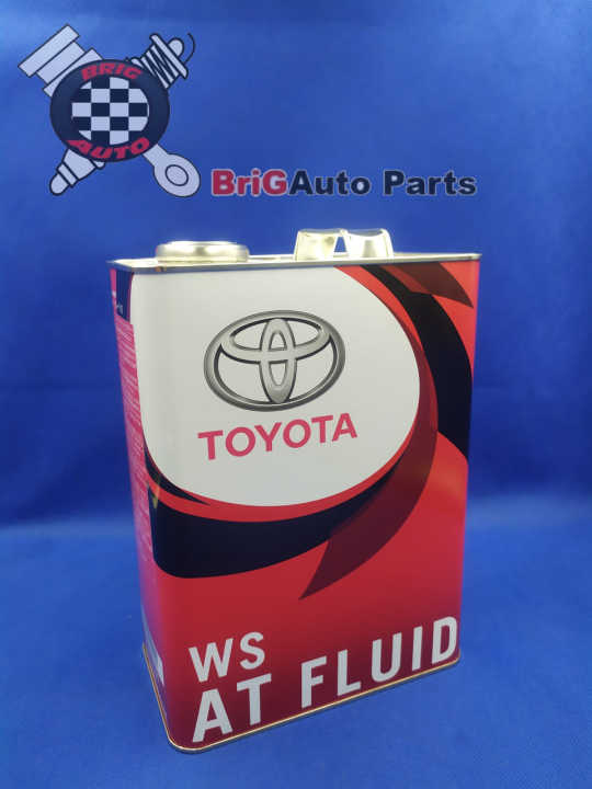 TOYOTA GENUINE ATF WS 4 LITERS AUTOMATIC TRANSMISSION FLUID 08886-02305 ...