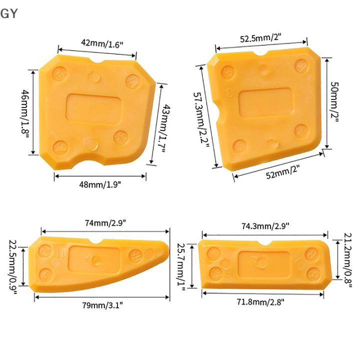 GY Window Door Silicone Sealant Spreader Caulking Tool Kit Spatula
