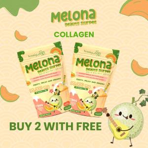 Melonia Beauty Drinks  Melon Flavor/ Powder Drink Bundle 2