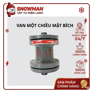 Van Một Chiều Mặt Bích Cho Hệ Thống Lạnh Công Nghiệp