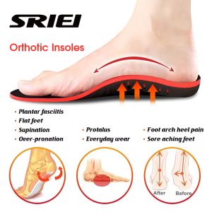 SRIEI Insole: Orthopedic Arch Support Insole for Men & Women