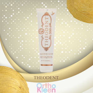 Theodent 300 Extra-Strength Fluoride-Free Diamond Mint Toothpaste 100gm
