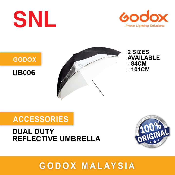 Jual Godox Umbrella Dual Duty Reflective UB-006 33" (84cm) | Payung