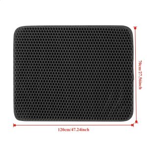 70x120cm Large Cat Litter Mat Large Size WaterproofToilet Cat Litter Trapping Mat Non Slip Double Layer Cats Litter Pad2026