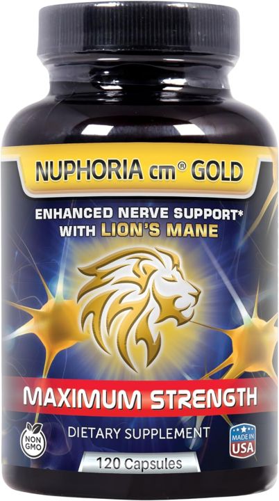 [PRE-ORDER] Nuphoria cm® Gold - Nerve Support Formula for Relief with R ...